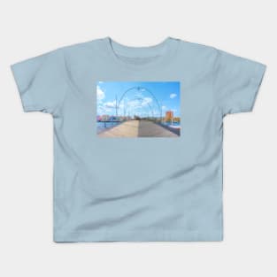 Queen Emma Pontoon Bridge Curacao Kids T-Shirt